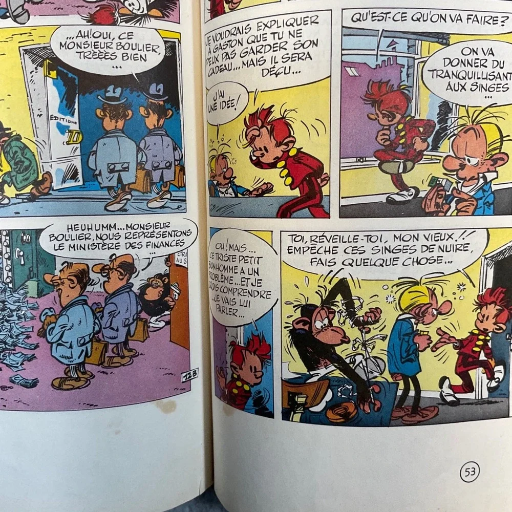Dupuis Spirou et Fantasio 19 Panade a Champignac French 1969 Good Franquin Comic